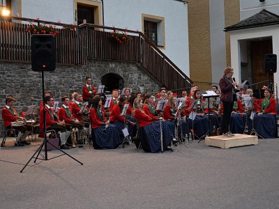 Herz-Jesu Konzert und Beleuchtung